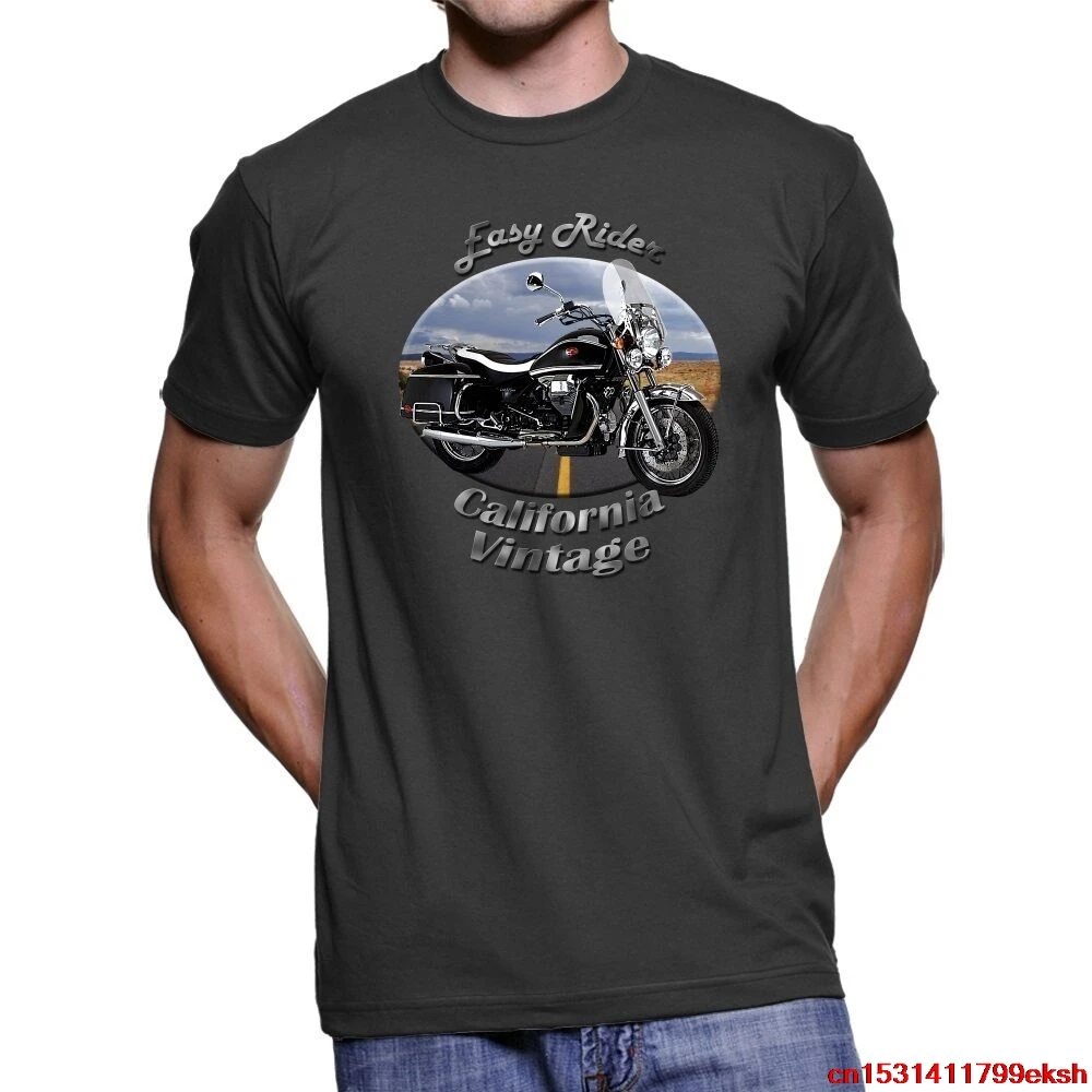 

Oversized t-shirt Moto Guzzi California Vintage Easy Rider Men`s Dark T-Shirt