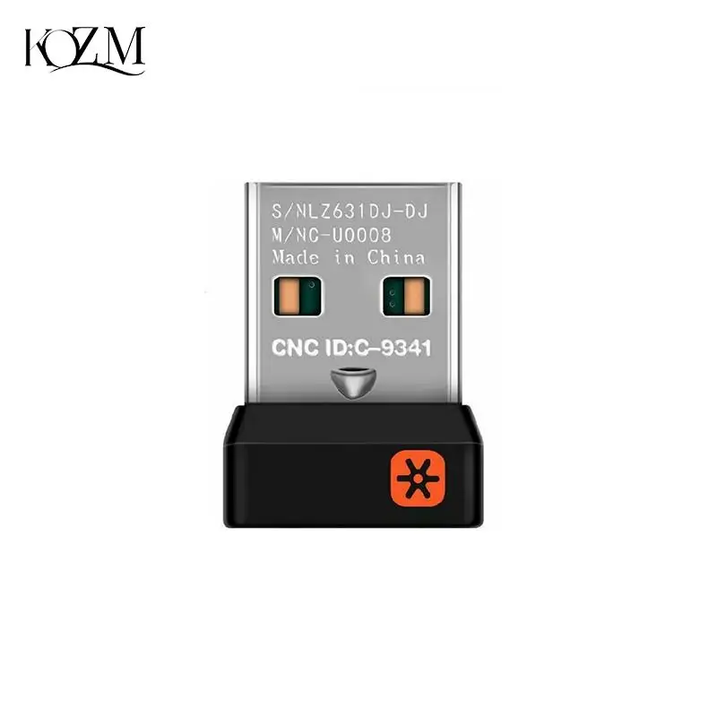 1pc Wireless Dongle Receiver USB Adapter For Mouse Keyboard