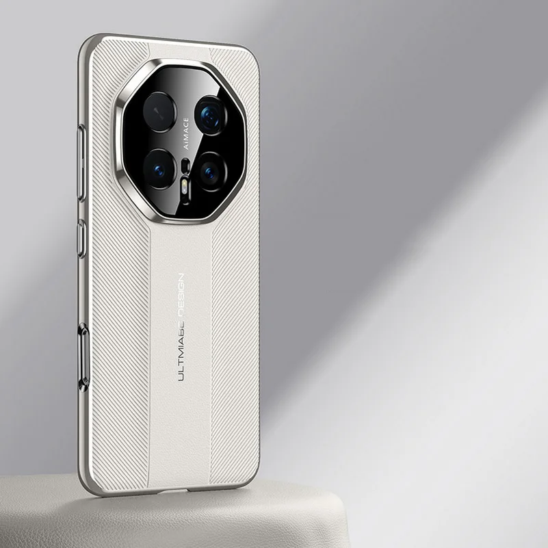 Luxurious Texture Ultimate Protective Case with Slim Camera Shield Cover
