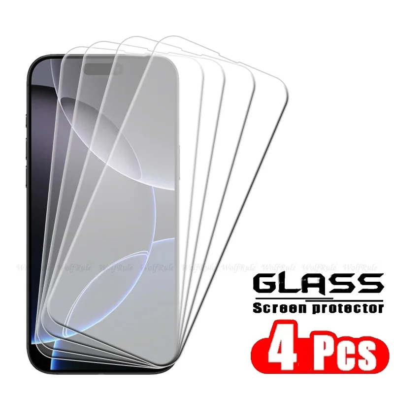 1/2/3/4Pcs For iPhone 17 Pro Max Glass iPhone 17 Tempered Glass Transparent Clear 9H Protective Screen Protector iPhone 17 Air image 7