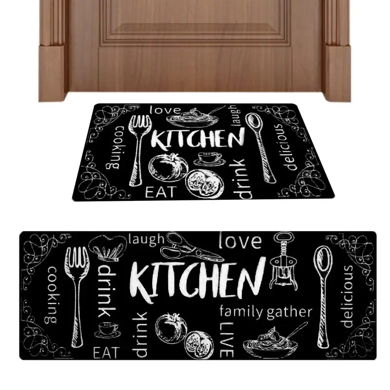 

Kitchen Rug Set Soft Anti Slip Modern Kitchen Mats Safe Rug Sets super absorbent rugs Accessories For Kitchen dining table