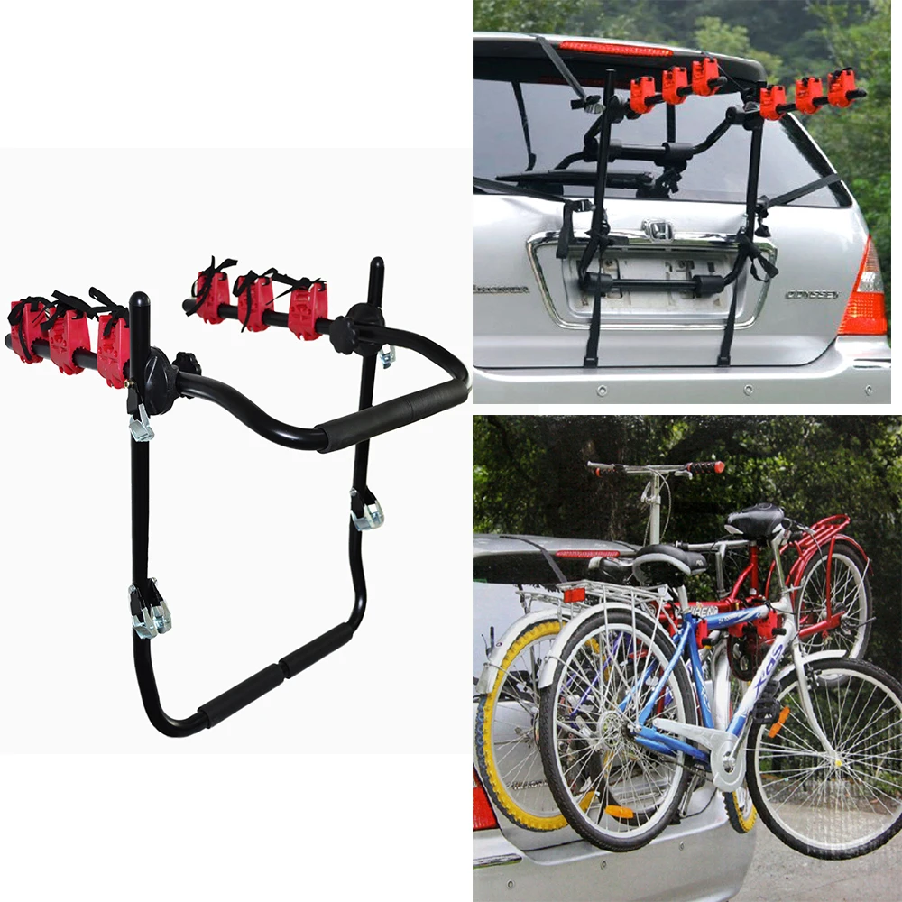 3-Bicicletta Robusto Supporto Per Bagagliaio Portabiciclette Portabiciclette Portabiciclette Portabiciclette Posteriore Per Auto Suv E Auto/Portapacch