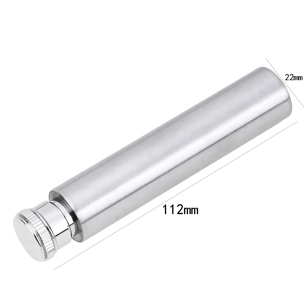 30ml Stainless Steel Outdoor Water Bottle Leakproof Drinking Bottle Corrosion Resistance Portable Lightweight for Camping Travel