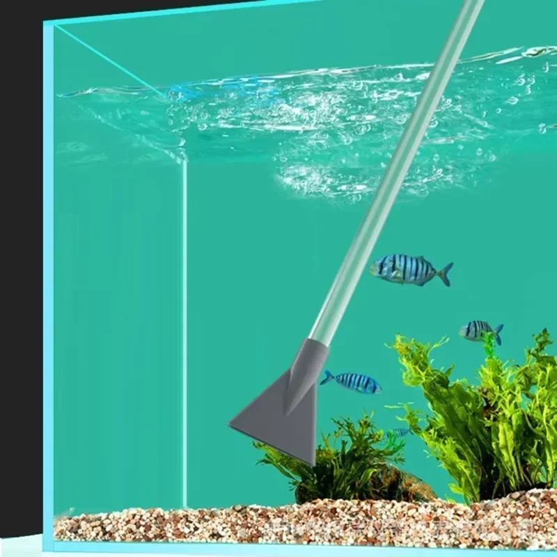 

Гравийный сифон для аквариума, сменный аквариум Acuario, полуавтоматический пылесос, аксессуары, насос, фильтр воды, сифон для рыбы