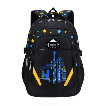 Borsa a tracolla per bambini Modello geometrico Zaino per bambini adolescenti Zaino di moda Zaino per ragazza ragazzo Borsa per libri Mochila impermeabile ﻿