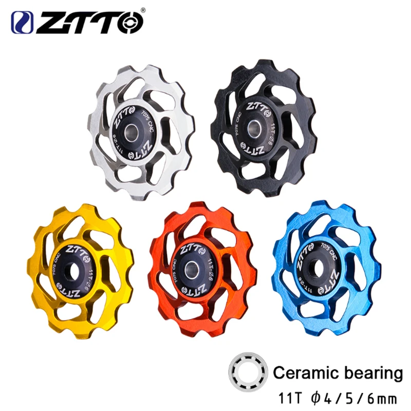 ZTTO 11T MTB Bicycle Rear Derailleur Jockey Wheel Ceramic bearing
