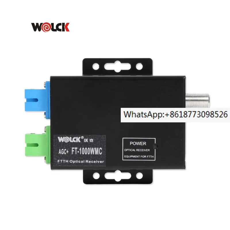 

Metal Case 1490/1310/1550nm Filter CATV Active FTTH node Optical Receiver for HFC FTTH System