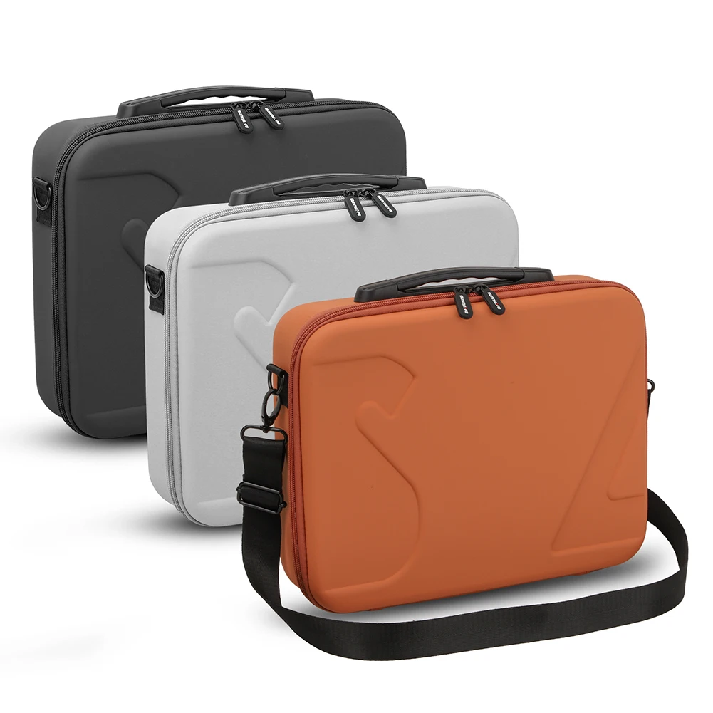 Carrying Case Portable Travel Shoulder Bag Hard Suitcase Shockproof Case for DJI Flip Drone RC 2/RC-N3 and Batteries