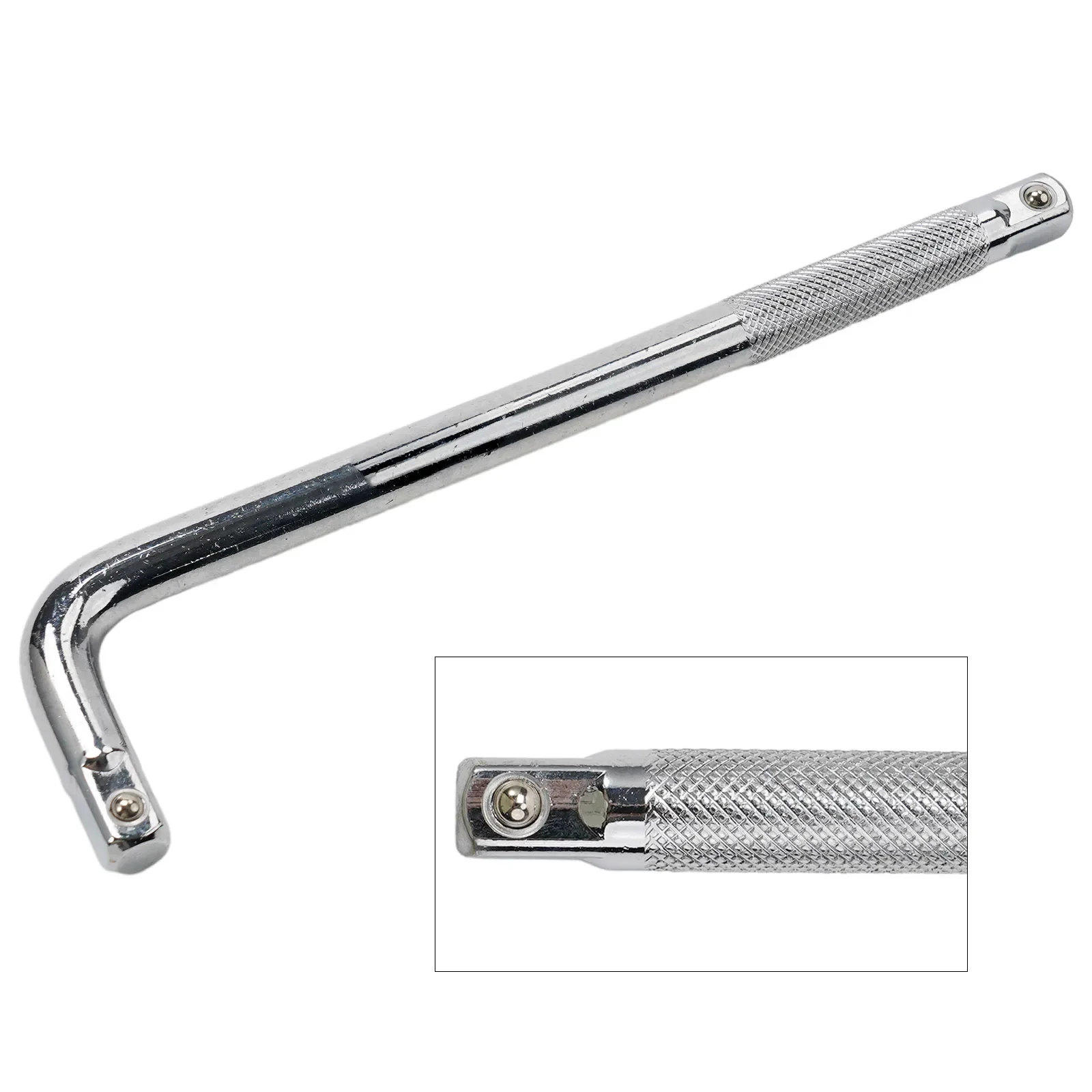 

1pcs New L Type Bent Bar Socktet Wrench 1/2\" 1/4\" 3/8\" Anti-slip Chrome Vanadium Steel Extension Hand Tools