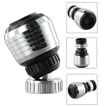 Faucet Splash Nozzle Rotate Swivel Water Saving Tap Kitchen Water Saver ABS Chrome Home Improvement Plumbing Fixtures 1