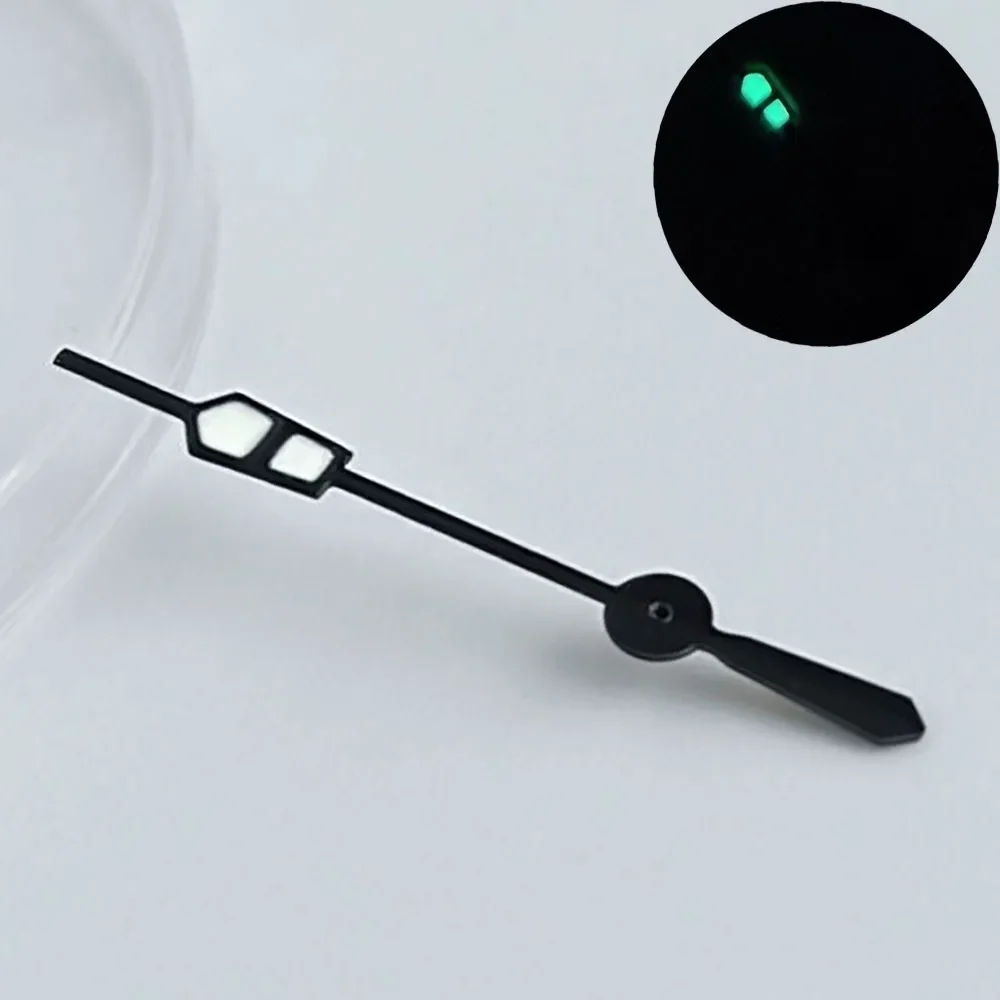 Premium Glow-in-the-Dark Watch Pointer - Blue/Green/Black Customizable Second Hand