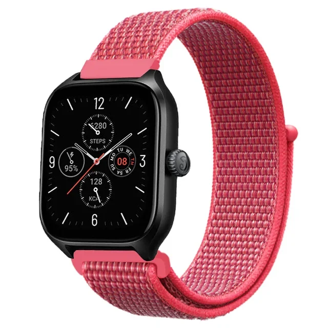 Nylon Loop Smartwatch Band - Adjustable Strap in 20mm/22mm Sizes