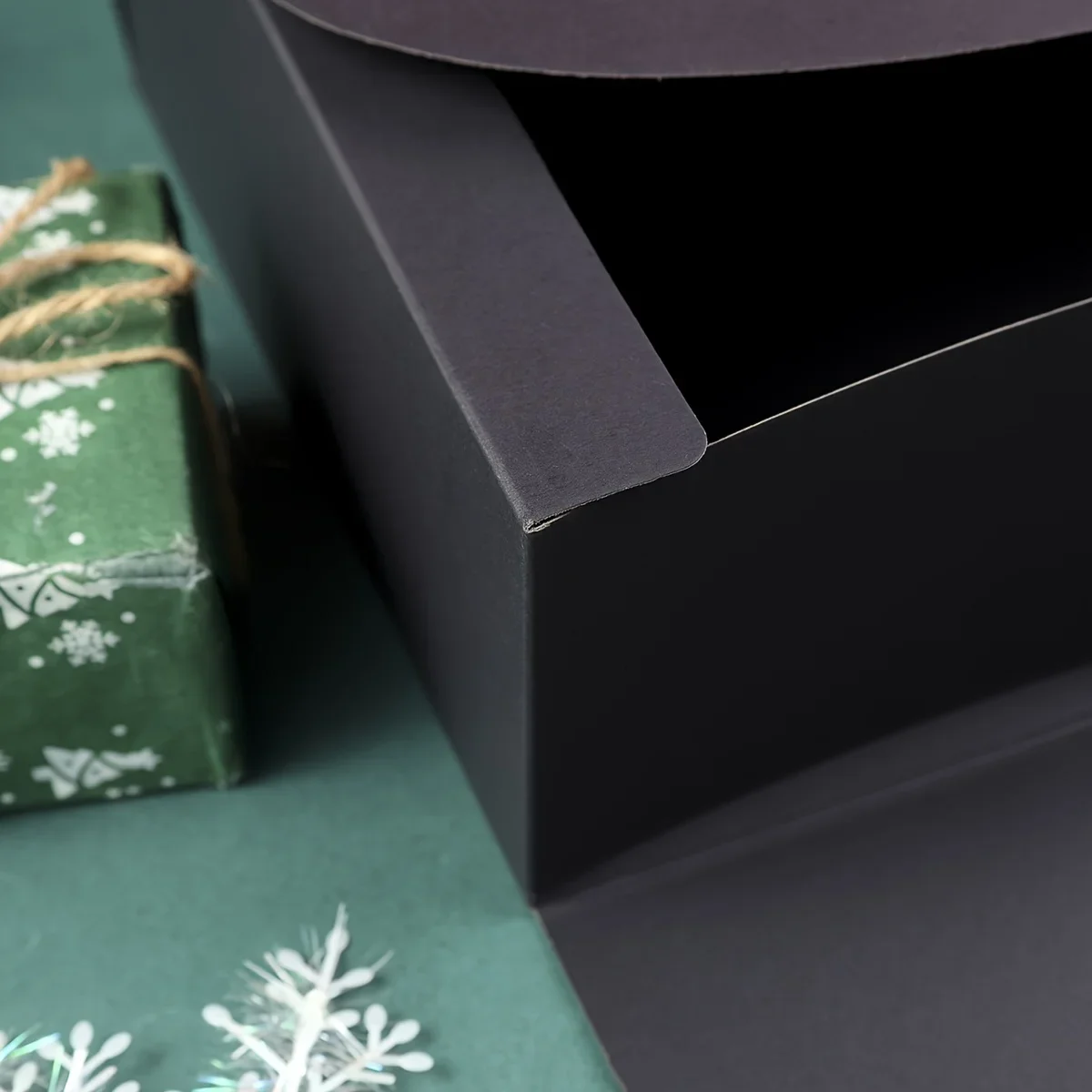 10pcs Kraft Paper Gift Boxes Black