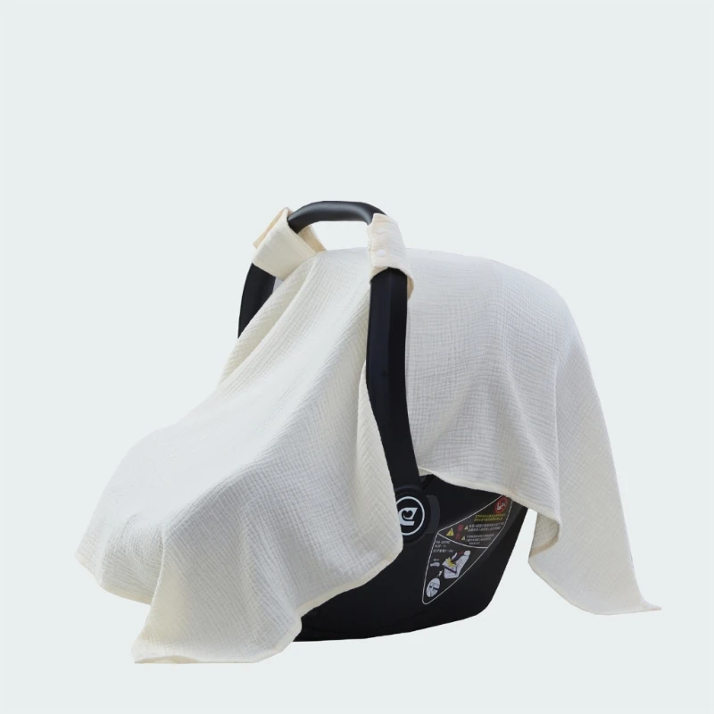 Breathable Cotton Baby Nursing Cover Portable Baby Carrier Cover Mother Protection Breastfeeding Apron Car Seat Covers