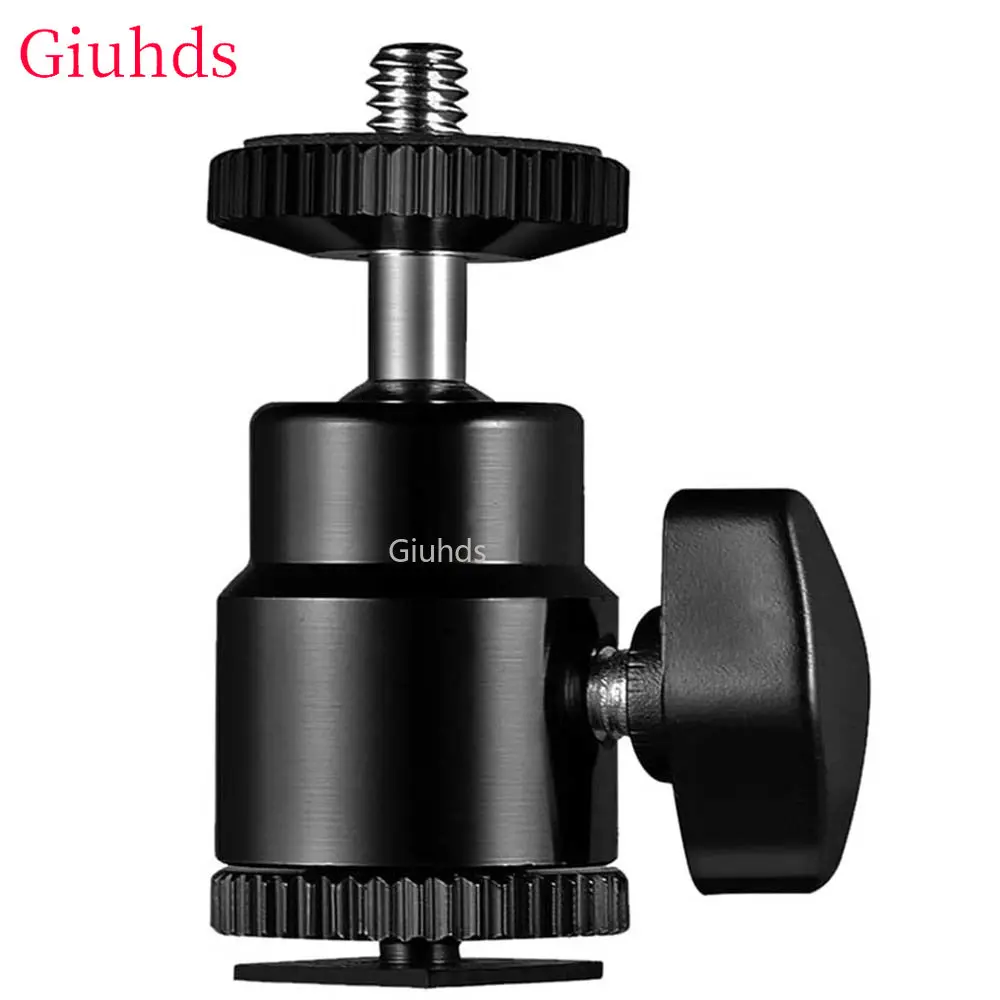 Fotocamera Hot Shoe Mount 1/4 "Con Adattatore A Vite Da 1/4" Per Videocamere Smartphone Mic Gopro Led Video Light Monitor Treppiede Monopiede