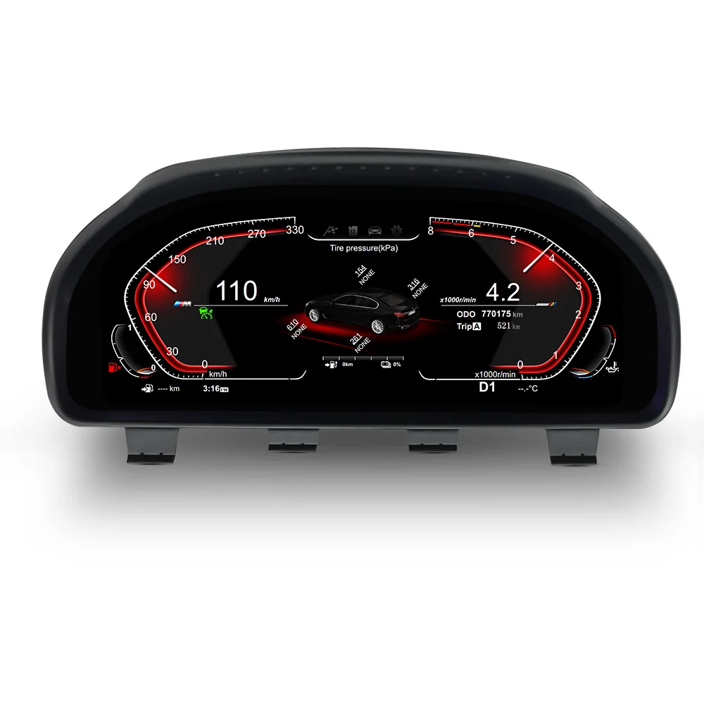 

LCD Dashboard speedometer digital cluster for BMW GT F07 F10 F11 F18 F06 F12 F13 F01 F02 F03 F25 F26 F15 F16 LINUX System