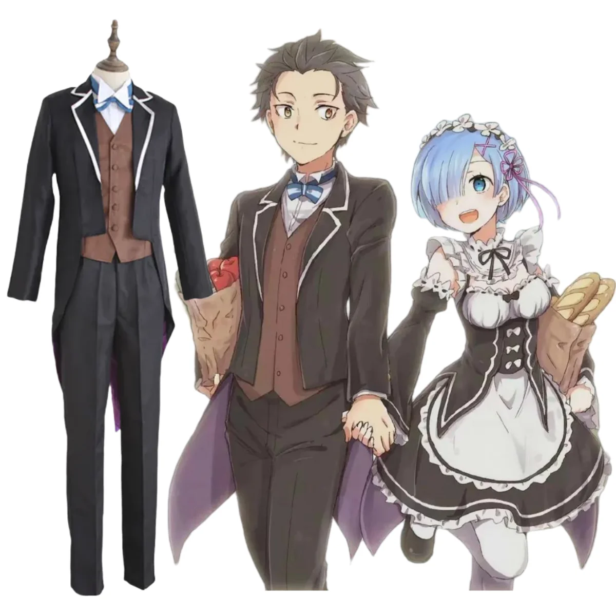 Natsuki Subaru Cosplay Costume