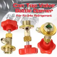 Ouvre-bouteille de réfrigérant R12,r600 R22, R134a, R410a, ouvre-gaz, outil de bouteille de climatiseur de voiture, réfrigération K1y6 5
