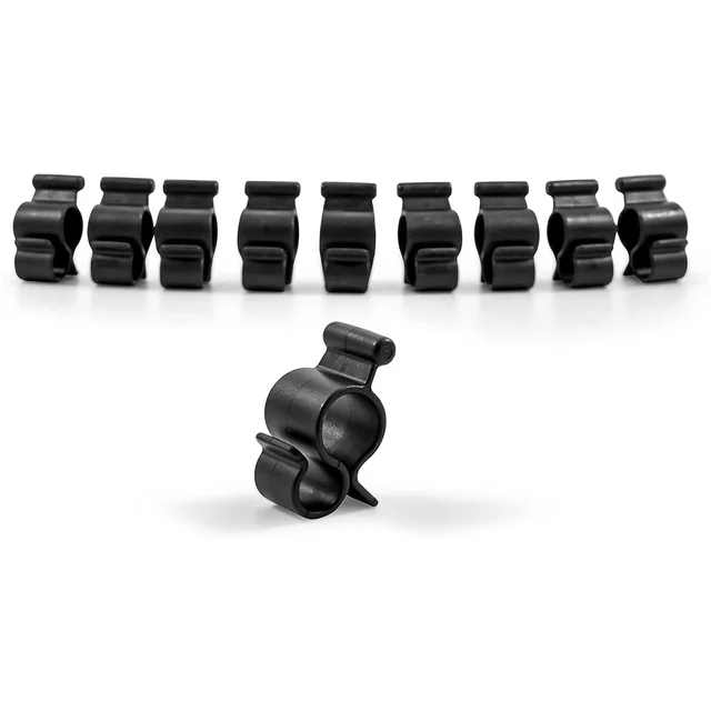 10 Darab Napellenző Klipek Csere Függöny Sín Csúszó Fogasok Csúszka Lombkorona Pálya Horgok Mini Tartók Táborozó Készlet - Image 6