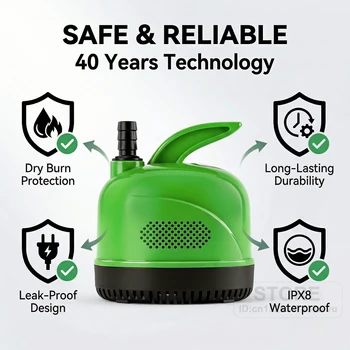 30W Submersible Aquarium Pump 1