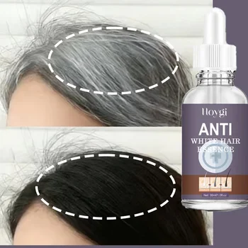 Siero Essenza Naturale per la Cura dei Capelli Anti-Grigio Nutriente e Riparatore per Tutti i Tipi di Capelli