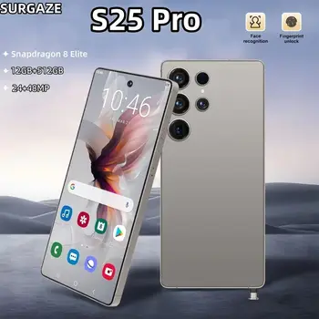 2026 NEW S25 Pro Smartphone Ultra intelligent 4G 5G dual card dual standby Android system 12GB+512GB global version 6000mAh