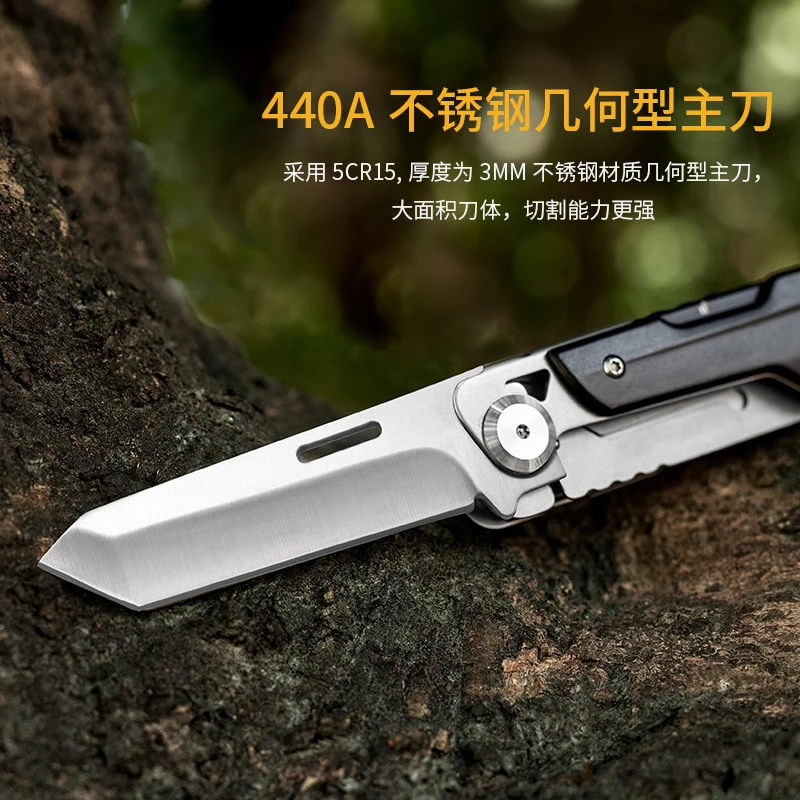 Multifunctional Pocket Multi Purpose Scissors Folding Knife Tools