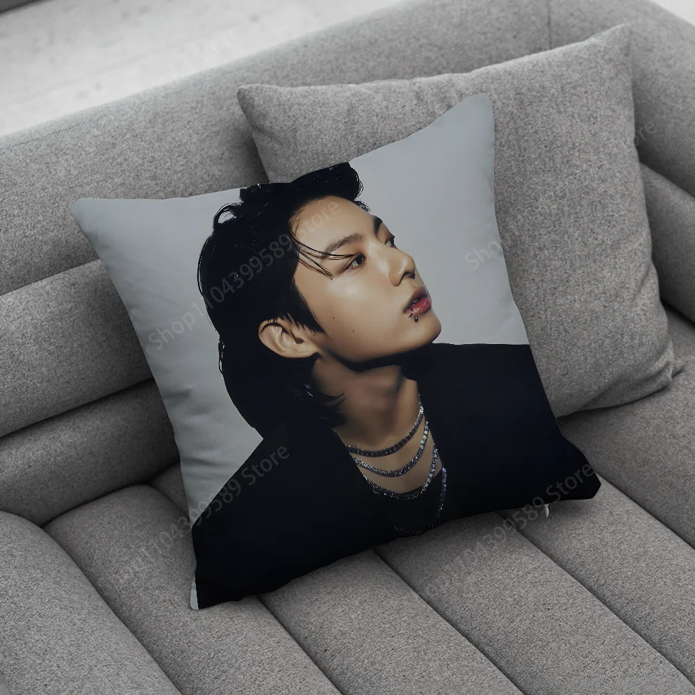 Singer J-JungKookS-S Pillow Case Soft Cushion Cases for Farmhouse Sofa Decor Home Decorations and Protector 3