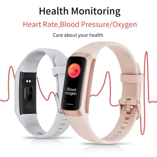 LIGE Amoled 스마트 워치 남녀공용 스마트 밴드, 심박수 혈액 스마트 워치, 방수 스마트 팔찌, 스포츠 피트니스 트래커, 2023 2