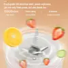 New Portable Blender 500ml Rechargeable Electric Orange Juicer Machine Personal Fresh Juice Blender Smoothie Cup Fruit Mixer 4