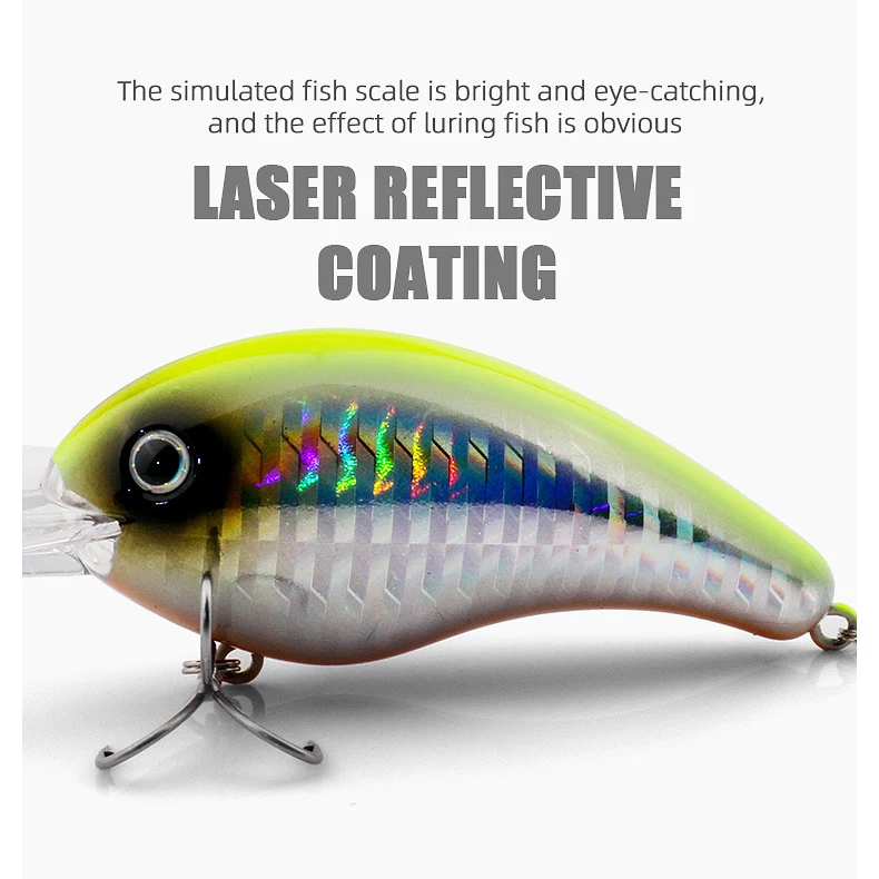 Deep Diving Crankbait Fishing Lures 20g 27g Crankbait Wobbler Minnow SwimBait Artificial Hard Bait Saltwater Fishing Tackle 1Pcs fishing lure