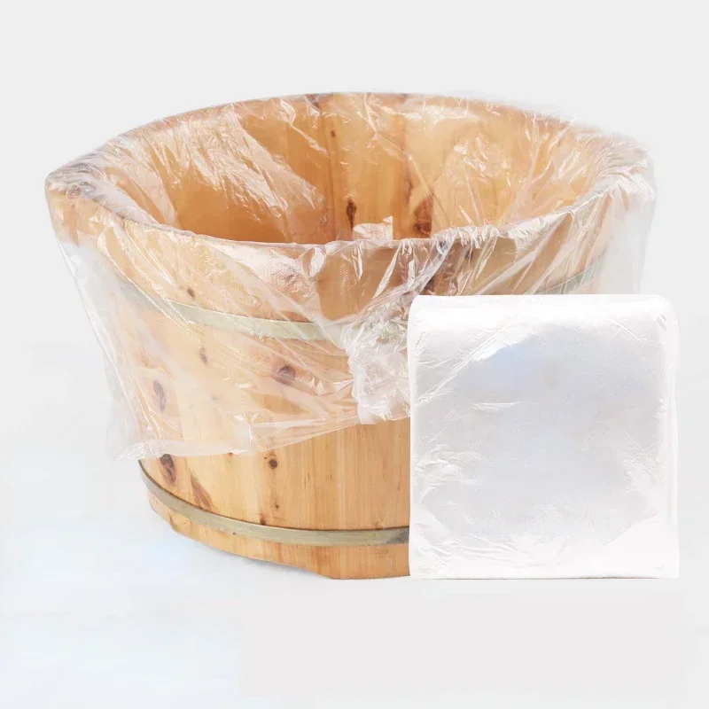 80PCS 55*65cm 환경 친화적 인 일회용 발 욕조 라이너 발 페디큐어 스파 스..