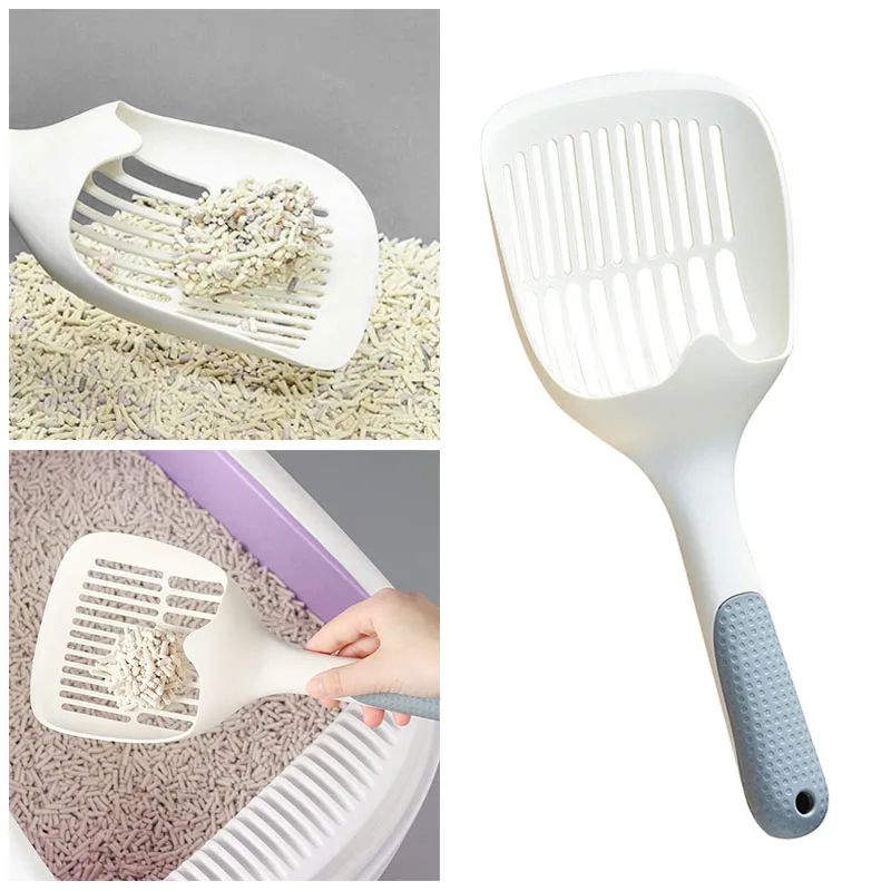 Cat Litter Shovel Plastic Cats Poop Scoop Cat Sand Cleaning Products
