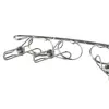 Windproof Clothes Drying Hanger Clothing Rack 10 Clips Stainless Steel Sock Laundry Airer Hanger Underwear Socks Holder 3