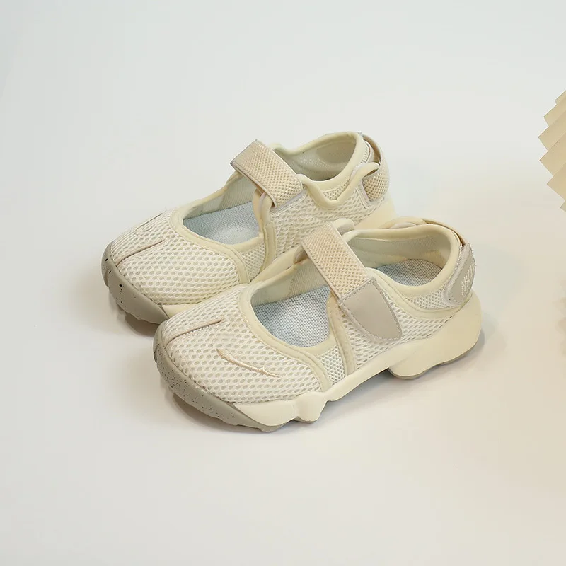 Summer Children's Boys Girls Mesh Breathable Casual Comfort Sports Sandals Kid Toddler Lightweight Sneakers Strap Barefoot Shoes 5