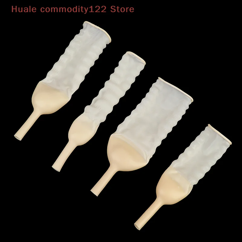 1pcs Male Condom Catheter Men's Urinal Disposable External Catheter Medical Sterilized Latex Urine Collection Sleeve 20/25/30mm