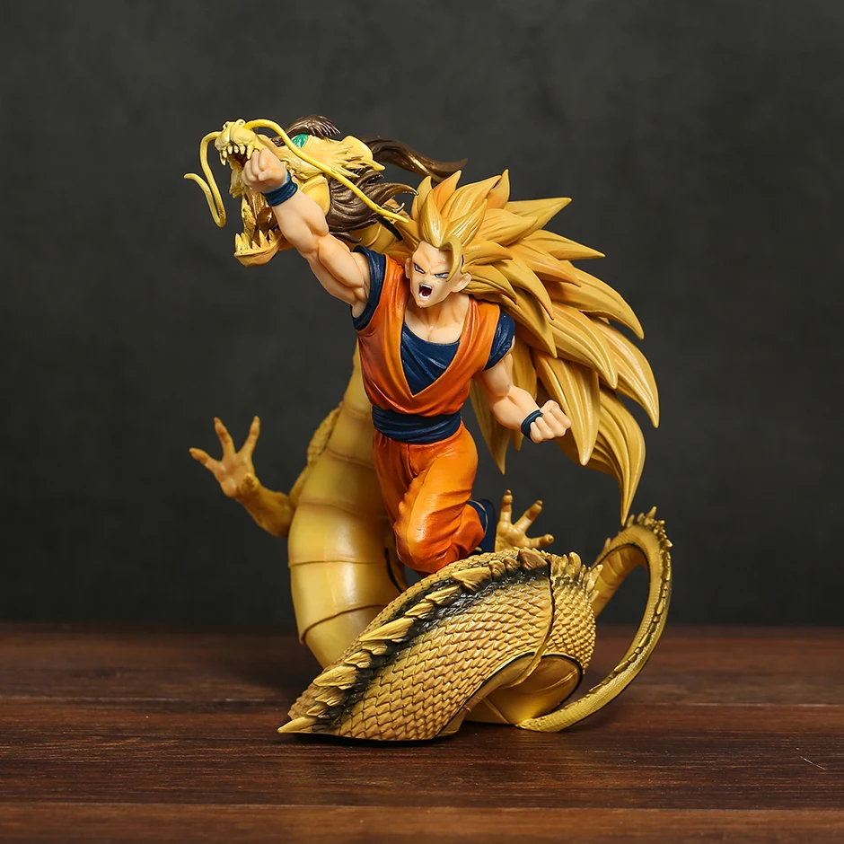 

Dragon Ball Super Saiyan 3 Goku Dragon Fist Explosion Excellent Figure Model Statue Toy Collectibles Gift