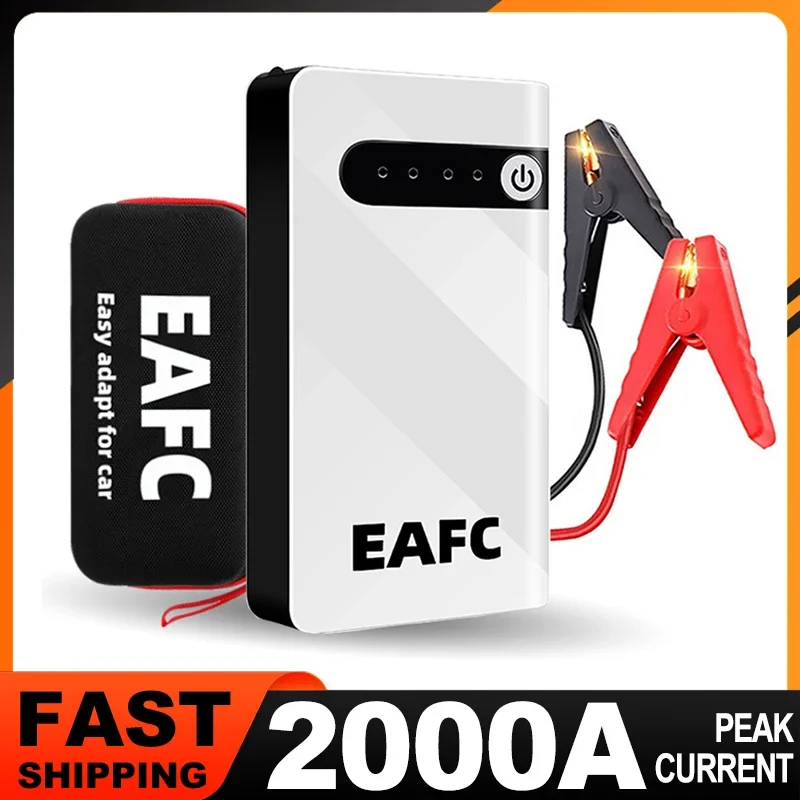 Avviatore Di Emergenza Portatile 12V 8000mAh – Power Bank Con Torcia LED Per Auto Benzina 3.0L - 4