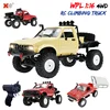 WPL C24 C14 1/16 RC Car 2.4G Remote Control LED Light 4X4 Off Road Rock Crawler Climbing RC Truck Electric Toy Car Gift for Boys 1