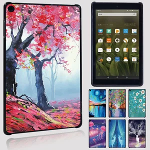 Durable Tablet Case for Fire 7 /HD 8 (6th 7th 8th 10th)Plus 2020/HD 10 (5th 7th 9th 11th) Plus Gen 2021 Paint Series Shell Cover