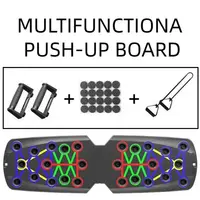 Arm Traning 22/28-in-1 Push-up Board Foldable with Tension Rope Home Exercise Equipment Portable Adjustable Push Up Bar Push-up - Image 5