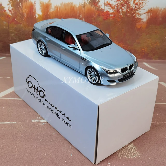 OTTO 1/18 For BMW M5 E60 PHASE 2 2008 Resin Diecast Model Car Blue Gifts  Display Hobby Collection Ornaments - AliExpress