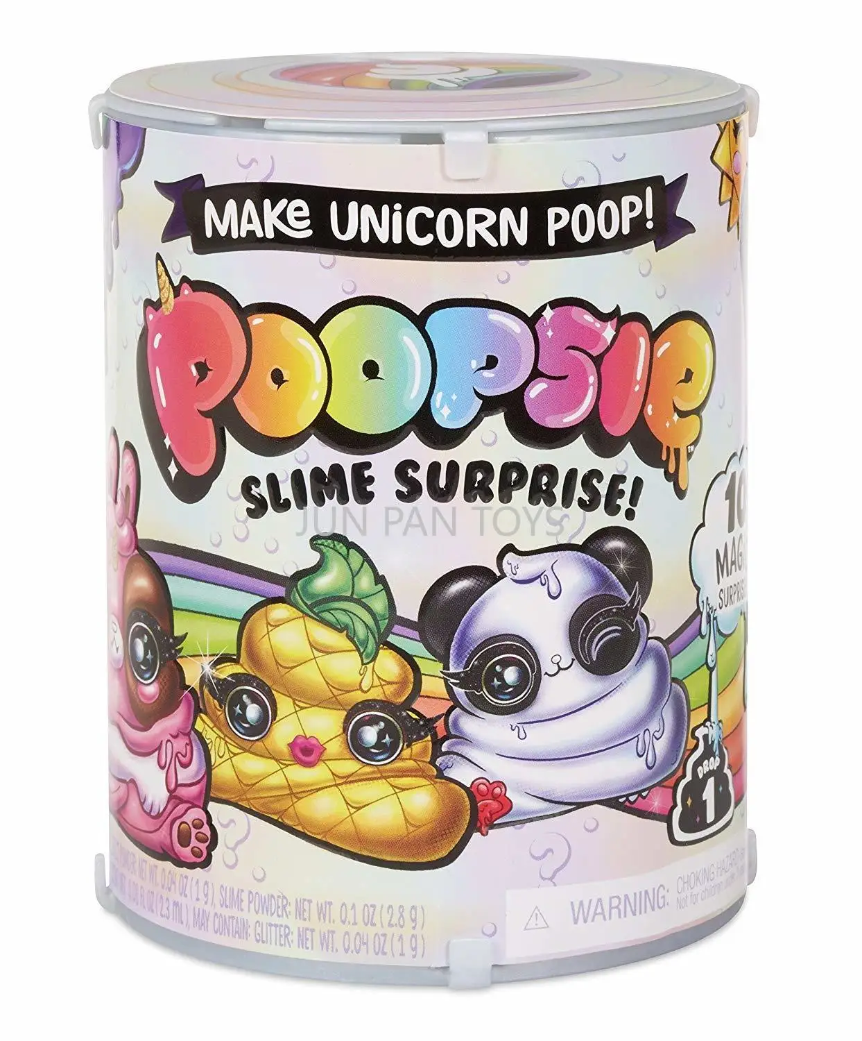 thumbnail image 1 of Slime sorpresa Poopsie Sparkly Critters que hace caca o escupe por arte de magia, serie Magical Unicorn Poop Pack, juguetes coleccionables para niños, 1 of 5