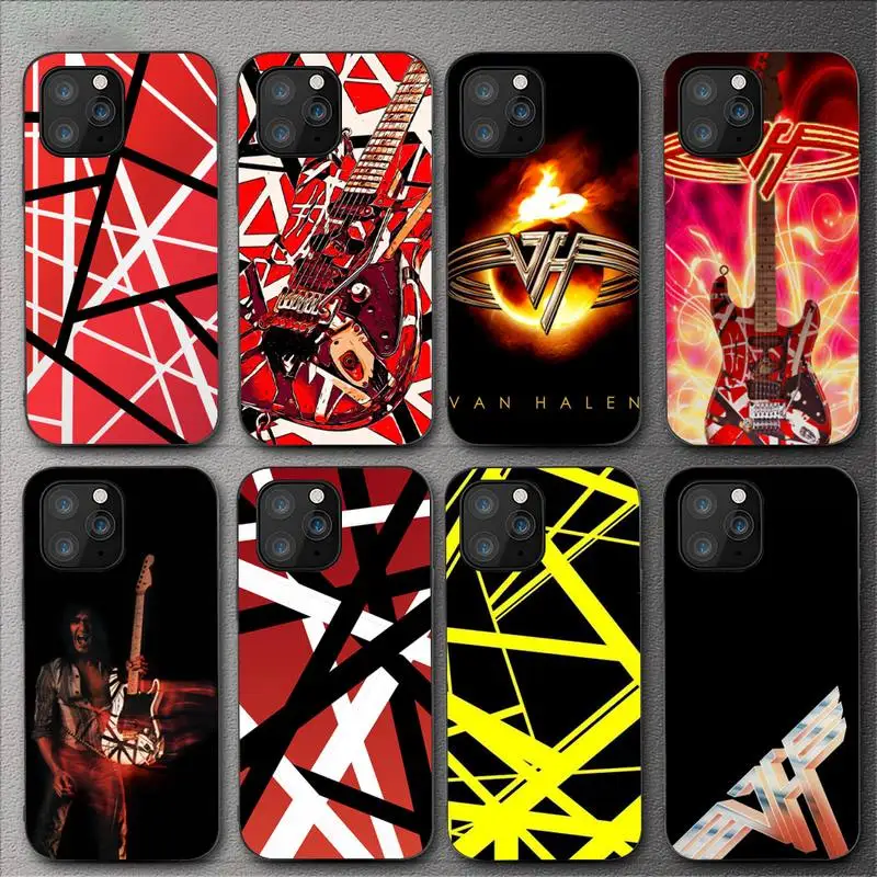 Eddie Van Halen Phone Case For iPhone 11 12 Mini 13 14 Pro XS Max X 8 7