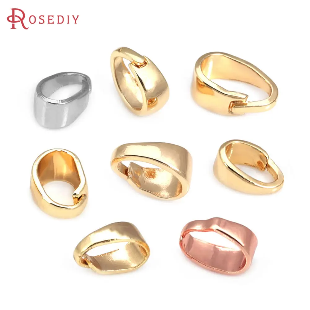 7x3.5MM 6x4MM 7x5MM 9x4MM 18K Gold Color Brass Charms Connector Pendants Clasps…