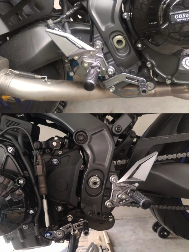 PE226 PEDANE REGOLABILI CNC RACING MV AGUSTA DRAGSTER 800 RR 2015-18