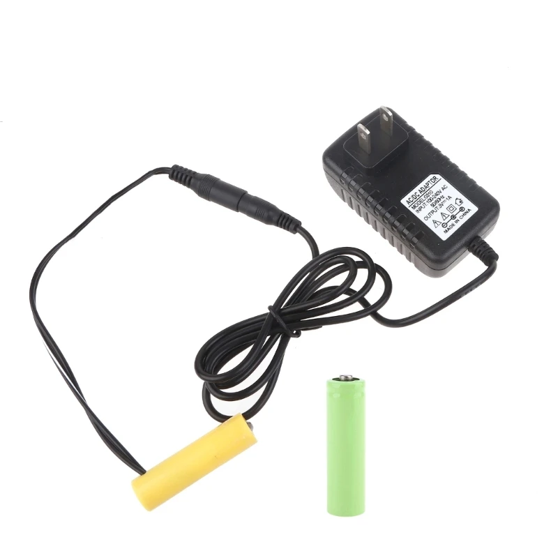 AA Battery Eliminators Power Supply Adapter 3V Replace 2 AA Batteries to Mains Adapter for Toy LED Fan Remote control, battery eliminator