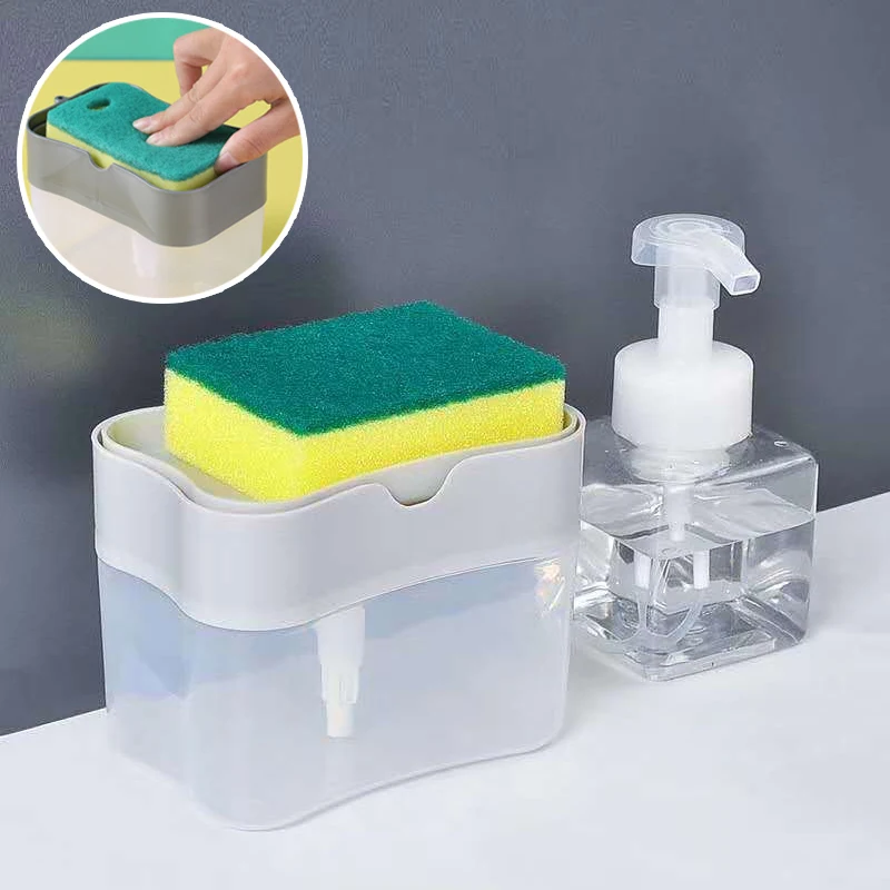 Soap Dispenser for Bathroom Sink Countertop Kitchen Pressing Hands Washing Soap Storage Container Cosmetic Shampoo Bottle soap dispenser shampoo dispenser soap dispenser bottle foaming soap dispenser