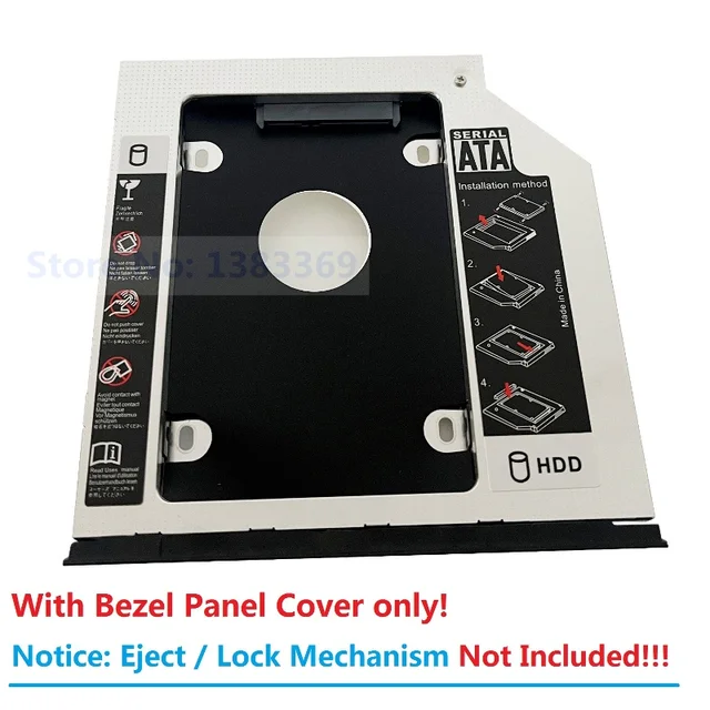 Alloggiamento Ottico Per Disco Rigido HDD SSD Per Dell Latitude