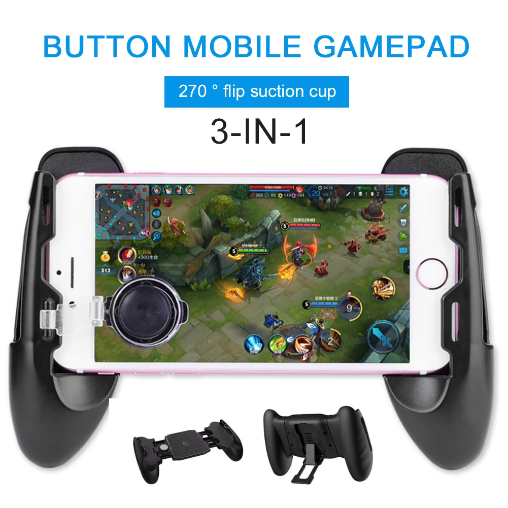 Tub Wees gebruiker 3 In 1 Mobile Game Controller Compatible With Fortnite Iphone/android  Portable Gamepad Mobile Controller Triggers - Gamepads - AliExpress